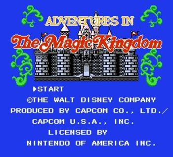 Adventures in the Magic Kingdom NES