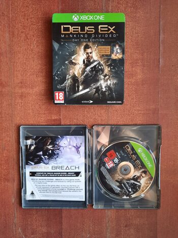 Deus Ex: Mankind Divided Steelbook Edition Day One Xbox One