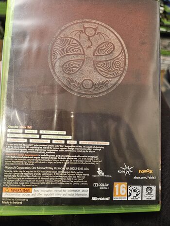 Fable III Xbox 360 for sale