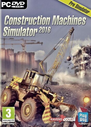 Construction Machines Simulator 2016 (PC) Steam Key EUROPE
