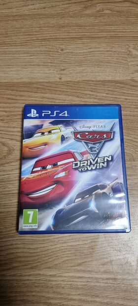 Cars 3: Driven to Win PlayStation 4