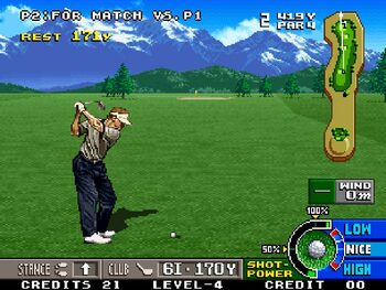 BIG TOURNAMENT GOLF Neo Geo