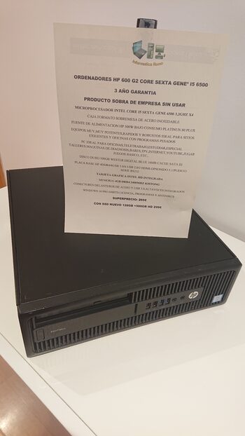 Buy oferta hp prodesk 600 g2 core i5 6 sexta generación 6500