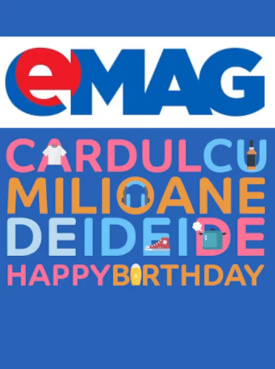 E-shop EMAG Gift Card 100 HUF Key HUNGARY