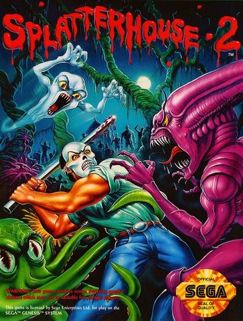 Splatterhouse 2 SEGA Mega Drive