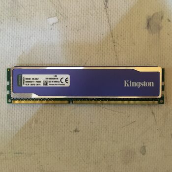 Kingston Blu 4 GB (1 x 4 GB) DDR3-1600 Blue / Silver PC RAM