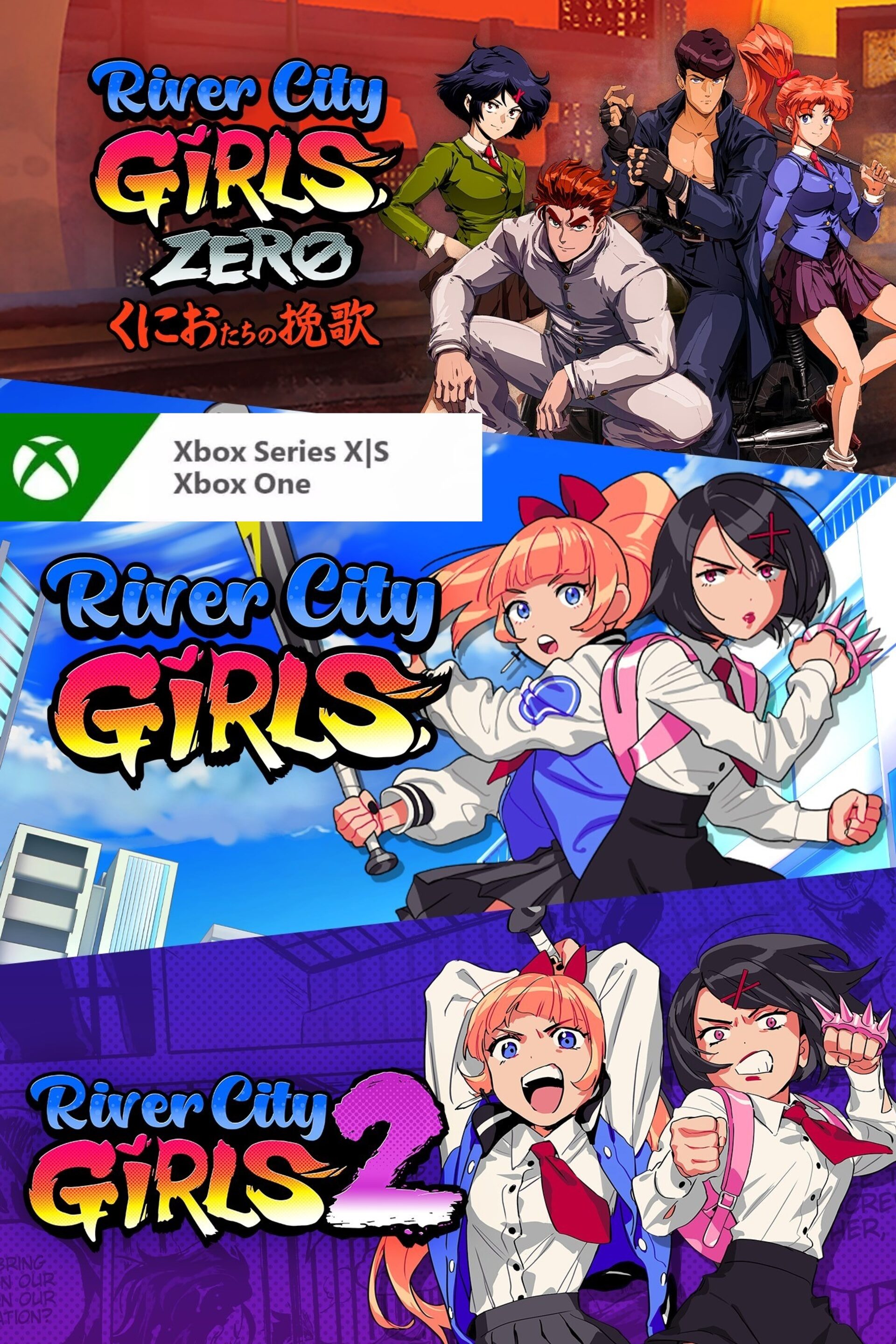 Buy River City Girls 1, 2, and Zero Bundle Xbox key! Cheap price | ENEBA