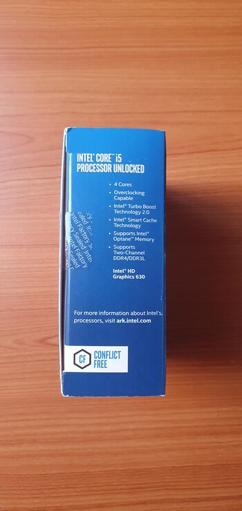 Intel Core i5-7600K 3.8-4.2 GHz LGA1151 Quad-Core CPU