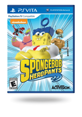 SpongeBob HeroPants (Bob Esponja: El Heroe) PS Vita