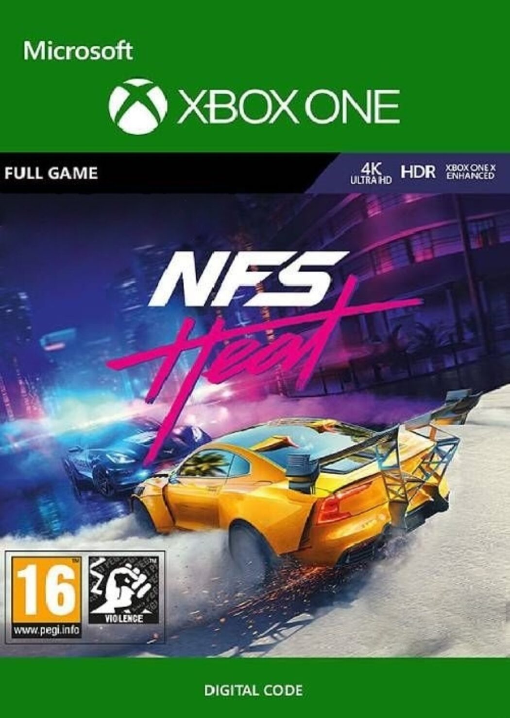 Need for Speed: Heat (Xbox One) key. Buy cheaper! | ENEBA