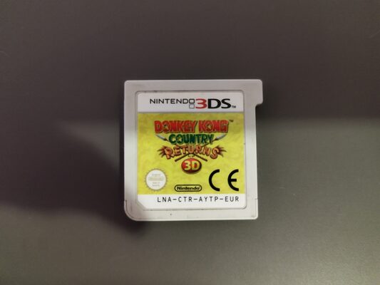 Donkey Kong Country Returns 3D Nintendo 3DS