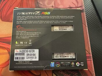 G.Skill Trident Z RGB 16 GB (2 x 8 GB) DDR4-3200 Black PC RAM