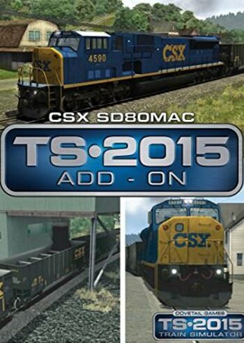 Train Simulator - CSX SD80MAC Loco Add-On (DLC) Steam Key EUROPE