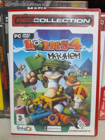 Videojuego pc worms 4 