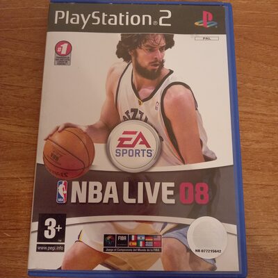 NBA Live 08 PlayStation 2