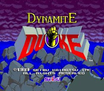 Dynamite Duke SEGA Mega Drive