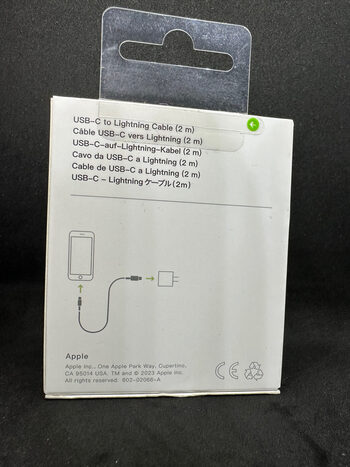 Iphone USB-C 2m krovimo laidas