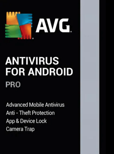 E-shop AVG Antivirus Pro (Android) - 1 Device 2 Year Key GLOBAL