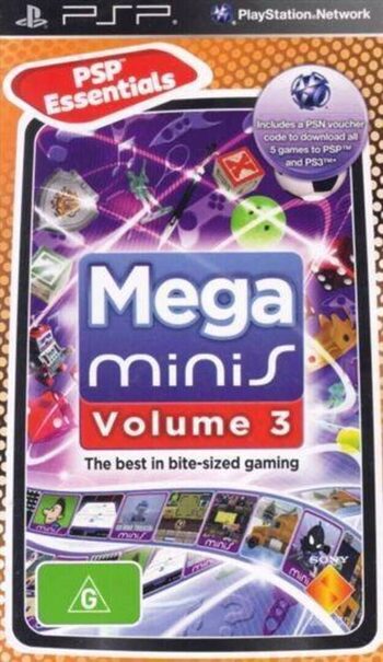 Mega Minis Volume 3 PSP