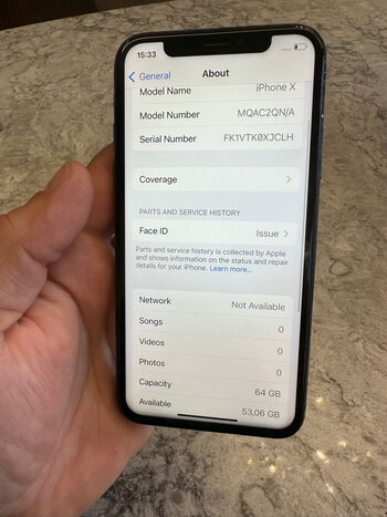 Apple iPhone X 64GB Space Gray