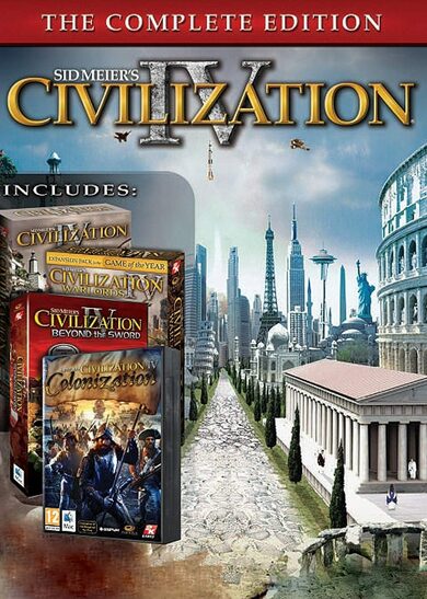 E-shop Civilization 4 (The Complete Edition) Steam Key EUROPE