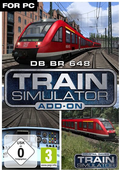 E-shop Train Simulator: DB BR 648 Loco (DLC) (PC) Steam Key GLOBAL