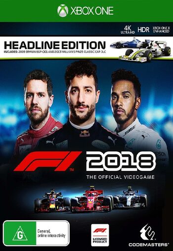 F1 2018 Headline Edition XBOX LIVE Key UNITED STATES