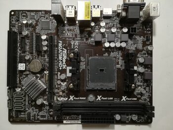 ASRock FM2A75M-HD+ AMD A75 Micro ATX DDR3 FM2+ 1 x PCI-E x16 Slots Motherboard