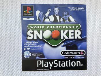 World Championship Snooker PlayStation