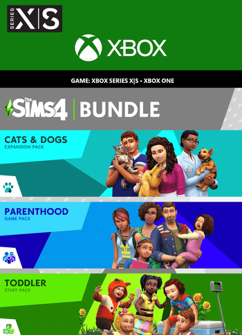 The Sims 4 Bundle - Cats & Dogs, Parenthood, Toddler Stuff (DLC) XBOX LIVE Key EUROPE