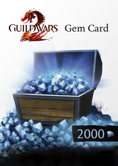 E-shop Guild Wars 2 2000 Gems Card Official website Key EUROPE