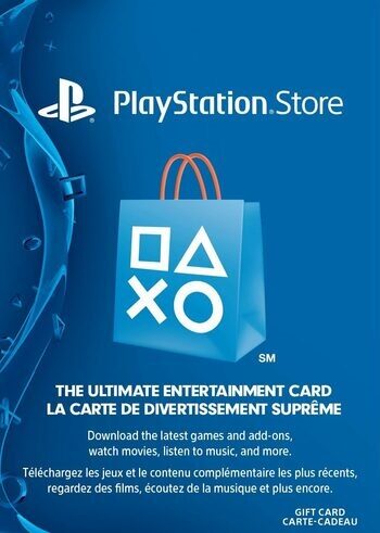 PlayStation Network Card 40 CAD PSN Key CANADA