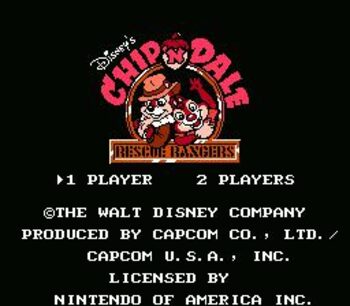 Get Chip 'n Dale Rescue Rangers NES