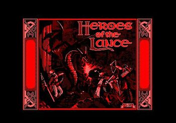 Advanced Dungeons & Dragons: Heroes of the Lance SEGA Master System