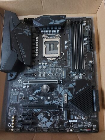 Gigabyte Z490M GAMING X Intel Z490 Micro ATX DDR4 LGA1200 2 x PCI-E x16 Slots Motherboard