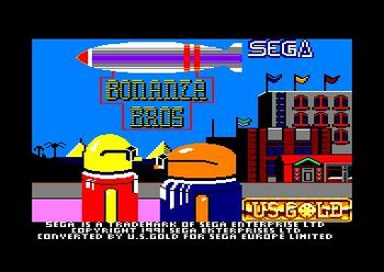 Buy Bonanza Bros. (1990) SEGA Mega Drive