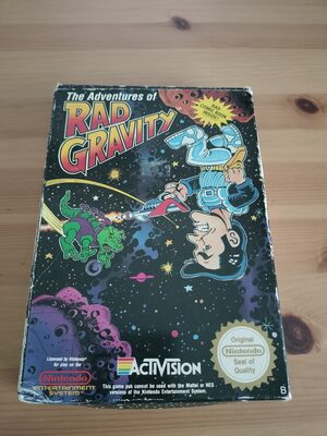 The Adventures of Rad Gravity NES