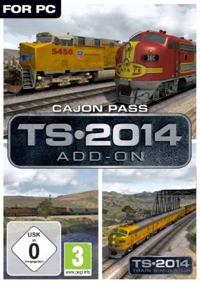 E-shop Train Simulator: Cajon Pass Route (DLC) (PC) Steam Key GLOBAL
