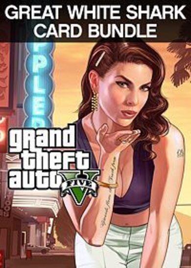 E-shop Grand Theft Auto V & Great White Shark Cash Card Bundle Rockstar Games Launcher Key GLOBAL