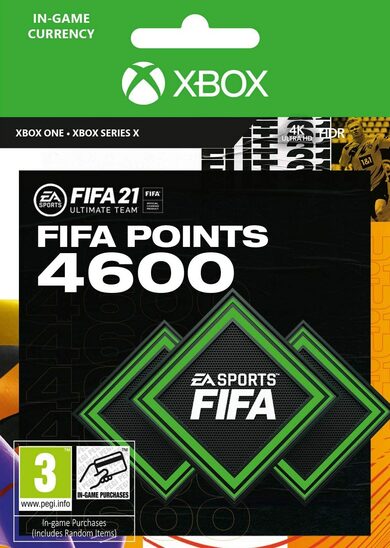 E-shop FIFA 21 - 4600 FUT Points (Xbox One) Xbox Live Key GLOBAL