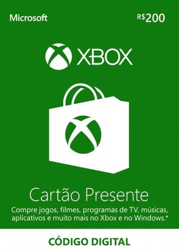 Xbox Live Karta Podarunkowa 200 BRL Xbox Live Klucz BRAZIL