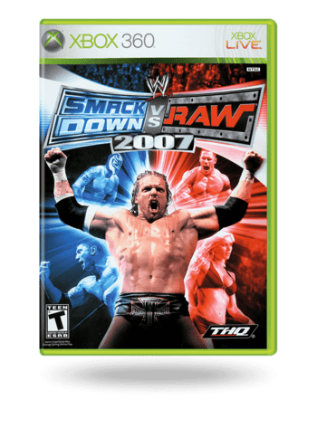 WWE SmackDown! vs. Raw 2007 Xbox 360