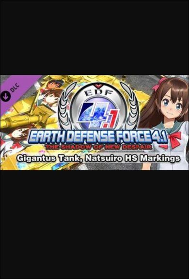 E-shop EARTH DEFENSE FORCE 4.1: Gigantus Tank, Natsuiro HS Markings (DLC) (PC) Steam Key GLOBAL