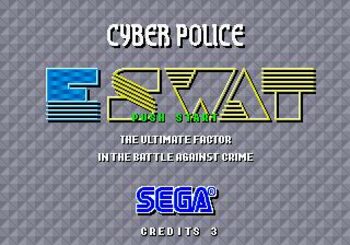 Get Cyber Police ESWAT SEGA Master System