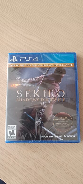 Buy Sekiro: Shadows Die Twice PlayStation 4