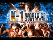 K-1 World Grand Prix 2001 Kaimakuden PlayStation