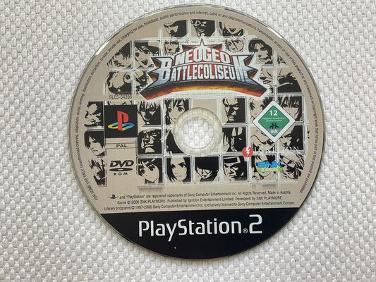 NeoGeo Battle Coliseum PlayStation 2