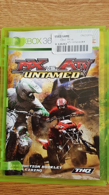 MX vs. ATV: Untamed Xbox 360 for sale