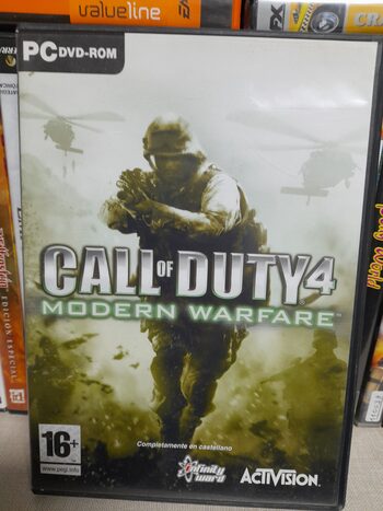 Videojuego pc call of duty 4 modern warfare 