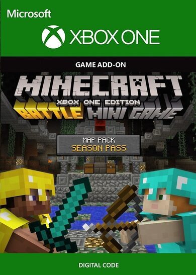 E-shop Minecraft: Battle Map Pack Season Pass (DLC) (Xbox One) Xbox One Key EUROPE